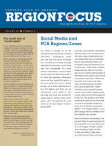 PCA RegionFocus on Social Media